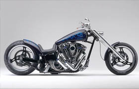 The3dstudio - Empire Motorcycle Bike 3D Model
