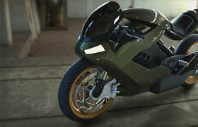 Digital Tutors - Modeling Advanced Surfaces to Create a Sci-Fi Motorcycle in Rhino