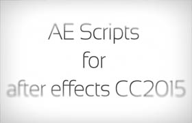 AE Scripts for after effects CC2015