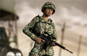 Daz3d - Army Uniform for Genesis 3 Female and Genesis 2 Female