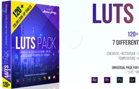 Motionarray - 120+ LUTs Pack (Color Grading)