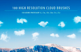 Graphicriver - 100 High-Res Photoshop Cloud Brushes