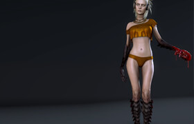 Udemy - Model & Texture a complete Female Character for Games - Dylan Brady