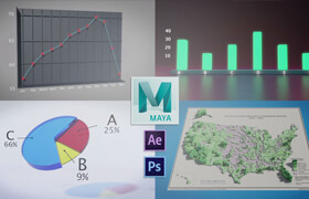 Skillshare - 3D Animation & Data Visualization in Autodesk Maya