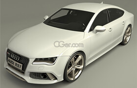 Squir - Audi RS7 Sportback 2013 3D - Model [c4d-max-obj]