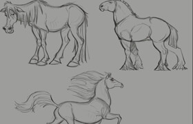CreatureArtTeacher - How to Draw Horses with Aaron Blaise