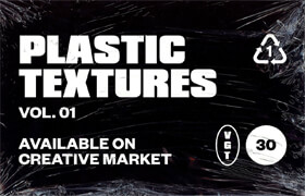 Creativemarket - 30 Plastic Shrink Wrap Textures