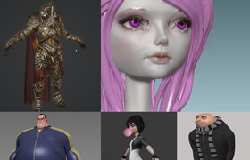 Libel Studios - Zbrush Unreal Engine 建模，游戏开发，室内漫游教程合集