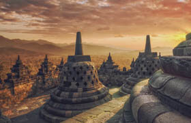 Mango-ice.Photography - The beautiful Borobudur put in the light By Adrian Sommeling