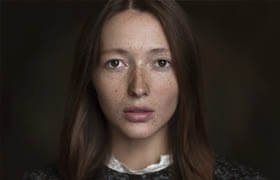 Maxim Guselnikov - Portrait With Freckles Video Tutorial