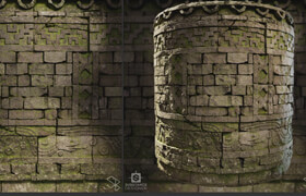 Experience Points - Ancient Wall in Substance Designer  Stan Brown