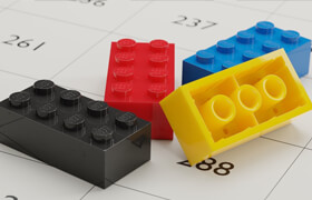 Abs Plastic Lego Materials 3.0 (Cycles + Eevee!) - Blendermarket