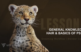 VFX Grace - Jaguar Grooming Workflow  Blender Case Study