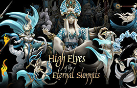 Heroes Infinite - High Elves Of The Eternal Summits February 2022 - 3dmodel