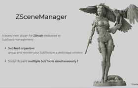 Zscene Manager for Zbrush