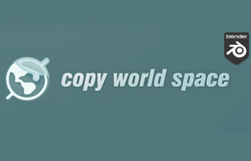 Copy World Space - blender