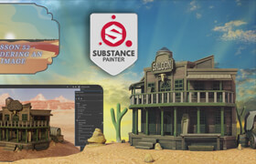 Skillshare - Substance Painter Beginners Guide to 3D Game Texturing by 3D Tudor