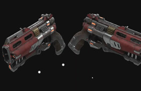 The Gnomon Workshop - Creating a Sci-Fi Pistol for Games