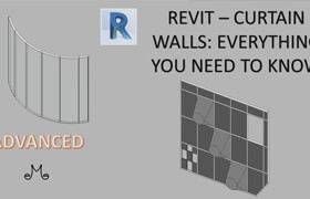 Udemy - Revit 2024 Curtain Walls - Everything you need to know