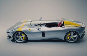 Saksham Kumar & Adam Wiese - Ferrari Monza SP1 Free 3D Model