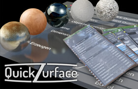 QuickZurface - Blender快速材质插件