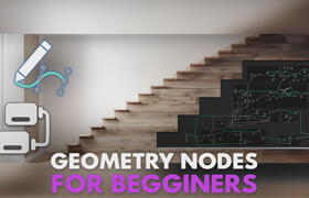 Udemy - Blender 4 Geometry Nodes for Beginners by 3D Tudor